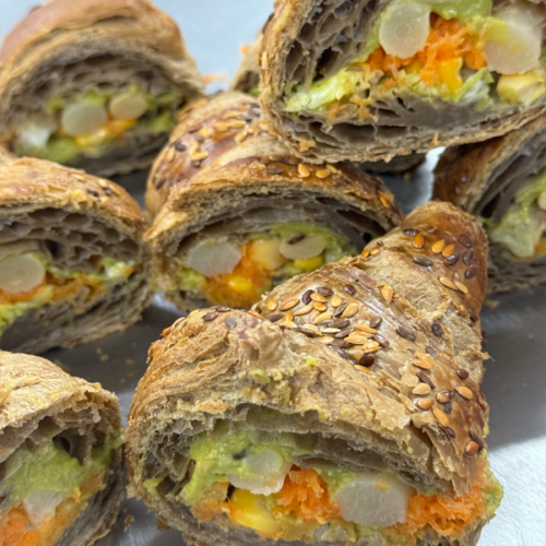 Croassants semillas VEGANOS